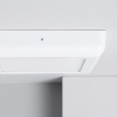 Image of 12W Square LED Flush Ceiling Light 178x178 mm