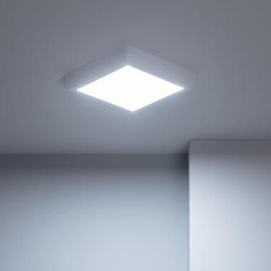 Image of 18W Square LED Flush Ceiling Light 225x225 mm