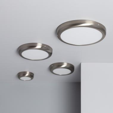 Image of 18W Round 5000K LED Flush Ceiling Light D225 mm