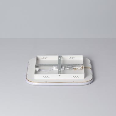 Image of Edit Allharo 30W Square CCT Selectable LED Flush Ceiling Light