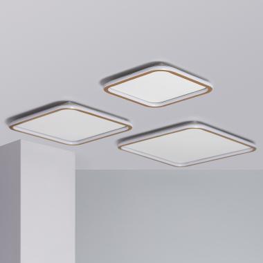 Image of Edit Allharo 30W Square CCT Selectable LED Flush Ceiling Light