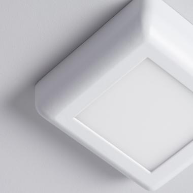 Image of 6W Square LED Flush Ceiling Light 122x122 mm