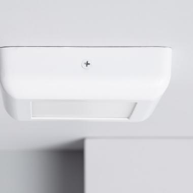 Image of 6W Square LED Flush Ceiling Light 122x122 mm