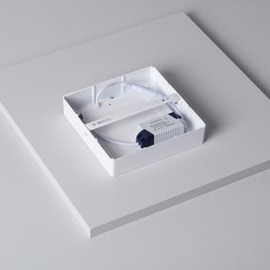 Image of 12W Square 5000K LED Flush Ceiling Light 170x170 mm