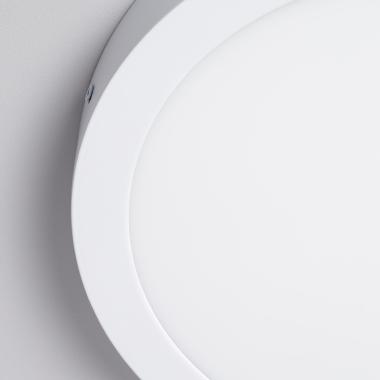 Image of 24W Round 5000K LED Flush Ceiling Light D300 mm