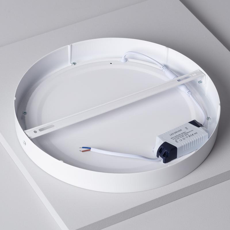 Image of 24W Round 5000K LED Flush Ceiling Light D300 mm