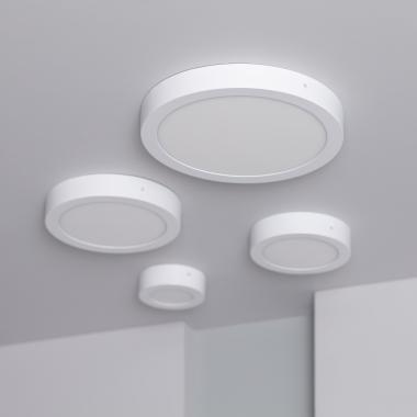 Image of 24W Round 5000K LED Flush Ceiling Light D300 mm