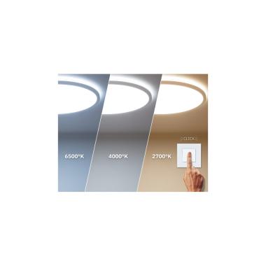 Image of 6W Round LED Ceiling Lamp CCT Selectable Switch Ø120 mm Dimming Compatible with RF Controller V2