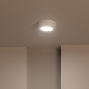 Image of 6W Round LED Ceiling Lamp CCT Selectable Switch Ø120 mm Dimming Compatible with RF Controller V2
