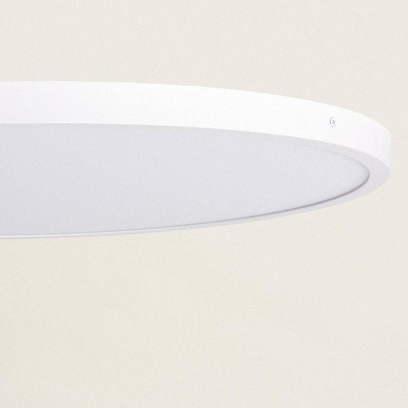 Image of Round 48W Selectable LED Flush Ceiling Light 600 mm