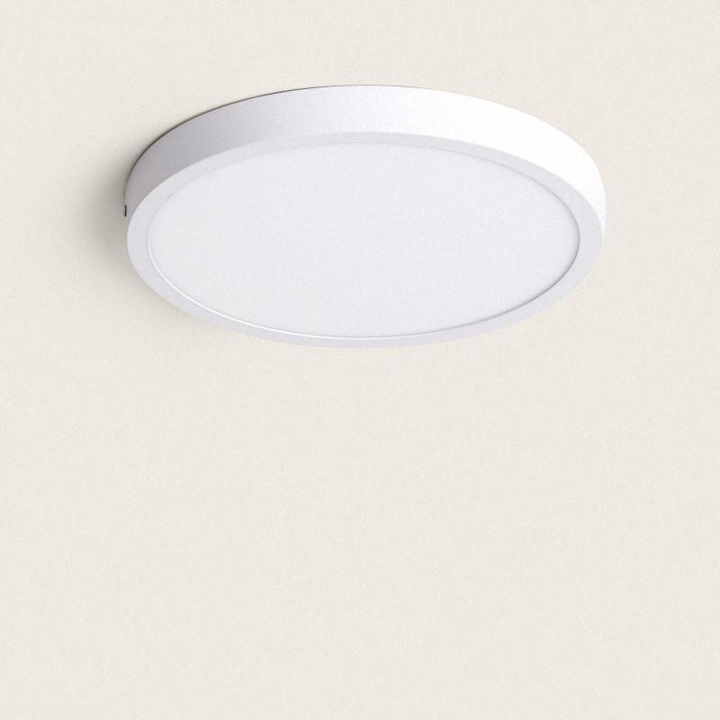 Image of 30W Round Selectable LED Flush Ceiling Light D400 mm