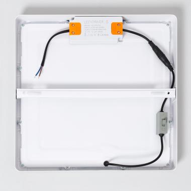 Image of Square 24W Superslim LED Surface Panel with Selectable CCT 280x280 mm