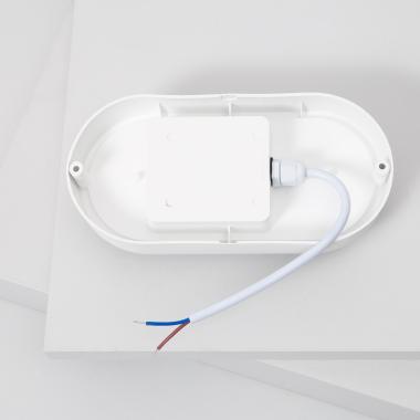 Image of Hublot Oval 25W LED Outdoor Flush Ceiling Light