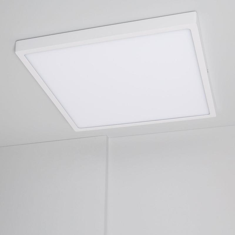 Image of 30W Square Selectable LED Flush Ceiling Light 400x400 mm