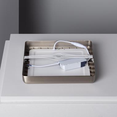 Image of 18W Square LED Flush Ceiling Light 225x225 mm