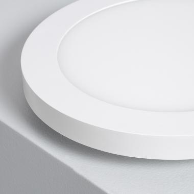 Image of Plate Round 22W Colour Selectable LED Flush Ceiling Light