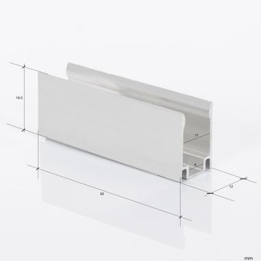 Image of Aluminium Fixing Clip for RGB LED Neon Strip 220V AC