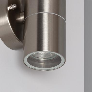 Image of Edit Satin Outdoor Up & Down Wall Light