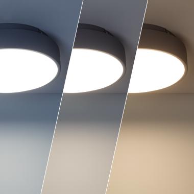 Image of Wingu 15W Selectable LED Round Flush Ceiling Light
