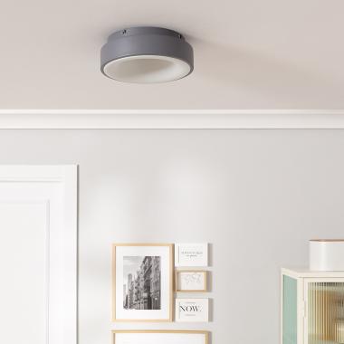 Image of Wingu 15W Selectable LED Round Flush Ceiling Light