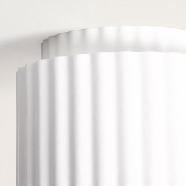 Image of Edit Colum Plaster Flush Ceiling Light