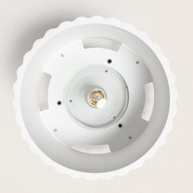 Image of Edit Colum Plaster Flush Ceiling Light