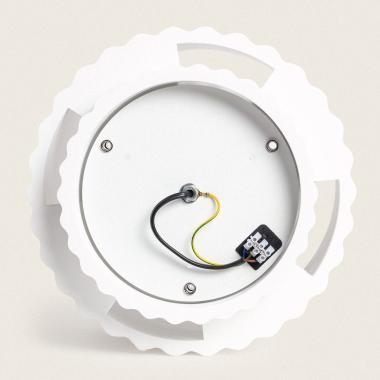 Image of Edit Colum Plaster Flush Ceiling Light