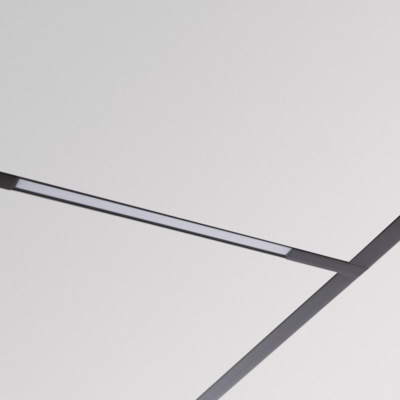 Image of Magnetic Track 20mm Recessed T Horizontal Connector