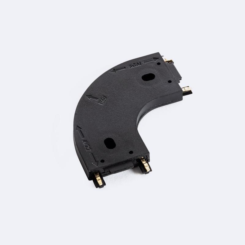 Image of Magnetic Track 25mm Surface Curved L Connector
