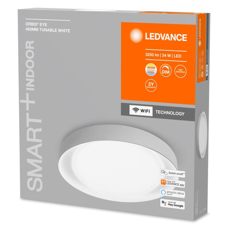 Image of Ledvance 34W Orbis Eye Smart + WiFi LED Ceiling Light