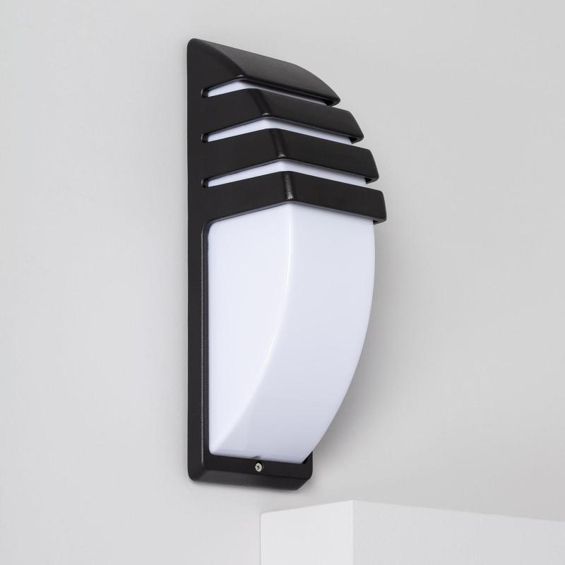 Image of Edit Titus Grid Outdoor Flush Wall Light