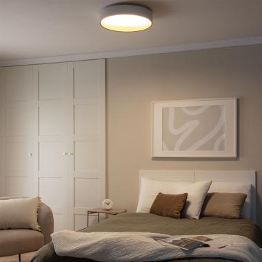 Image of Edit Broadway 20W LED Round Flush Ceiling Light