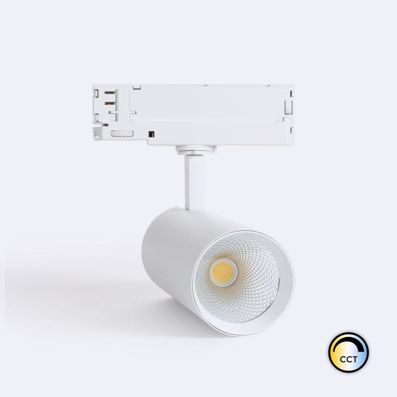 Image of Three Circuit 30W Colour Selectable CCT LED Track Light Carlo