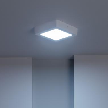 Image of 12W Square 5000K LED Flush Ceiling Light 170x170 mm