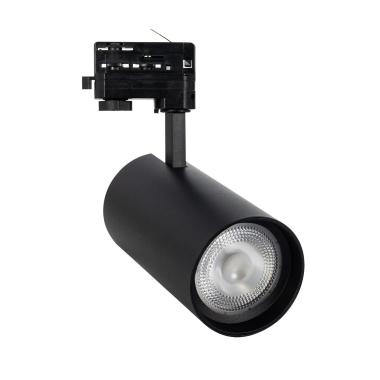 Image of Three Circuit 30W Colour Selectable CCT LED Track Light New d'Angelo Concave Optic 15º LIFUD