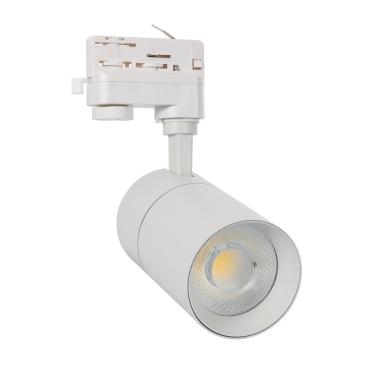 Image of Three Circuit 20W Colour Selectable CCT Dimmable LED Track Light New Mallet