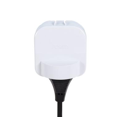 Image of Europe Wide Head Plug to UK Plug Adaptor