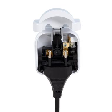 Image of Europe Wide Head Plug to UK Plug Adaptor