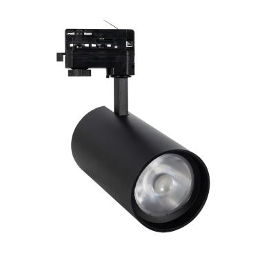 Image of Three Circuit 30W Colour Selectable CCT LED Track Light New d'Angelo Concave Optic 15º LIFUD