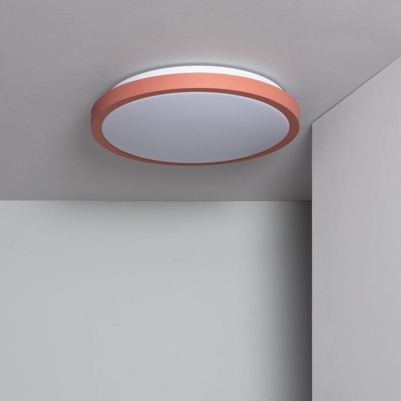 Image of Edit 19W Faina Metal Round LED Flush Light