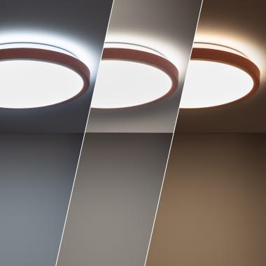Image of Edit 19W Faina Metal Round LED Flush Light