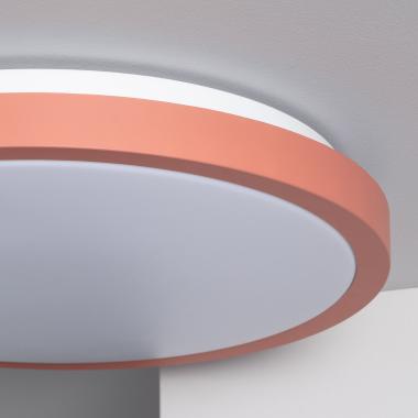 Image of Edit 19W Faina Metal Round LED Flush Light