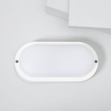 Image of Hublot Oval 25W LED Outdoor Flush Ceiling Light