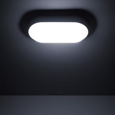 Image of Hublot Oval 25W LED Outdoor Flush Ceiling Light
