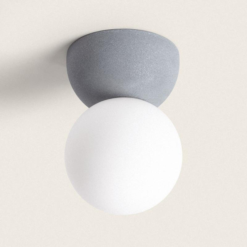 Image of Edit Deyla Concrete Flush Wall Light