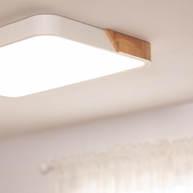 Image of Edit Dari Rectangular 30W CCT LED Flush Ceiling Light