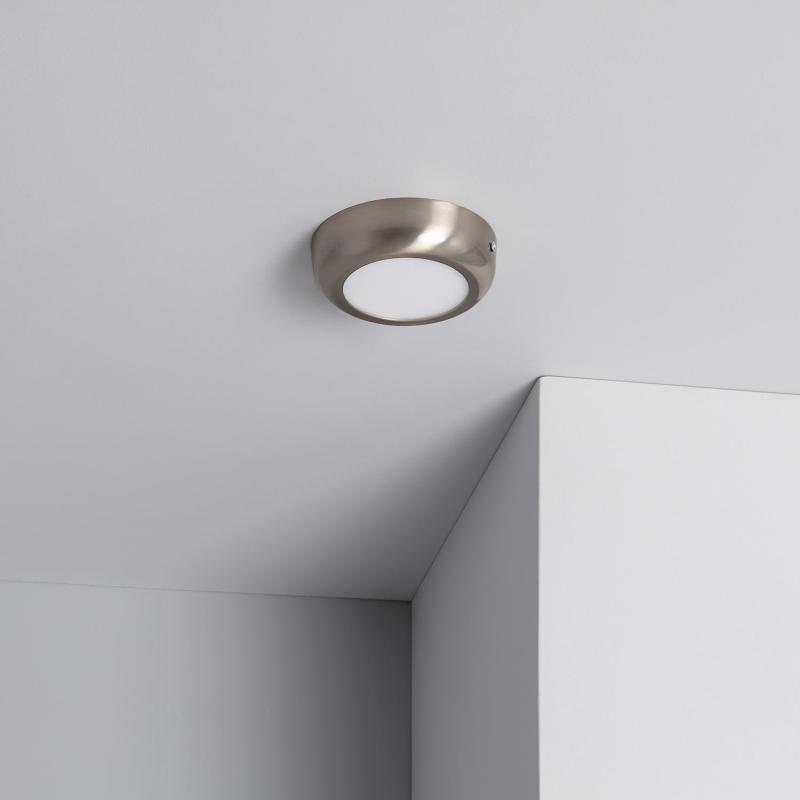 Image of 6W Round LED Flush Ceiling Light D120 mm
