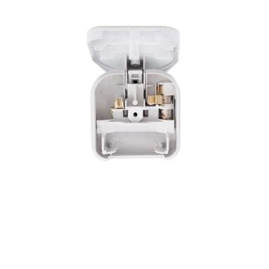 Image of Europe Flat Head Plug to UK Plug Adaptor