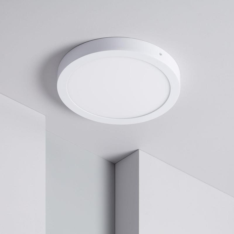 Image of 24W Round 5000K LED Flush Ceiling Light D300 mm