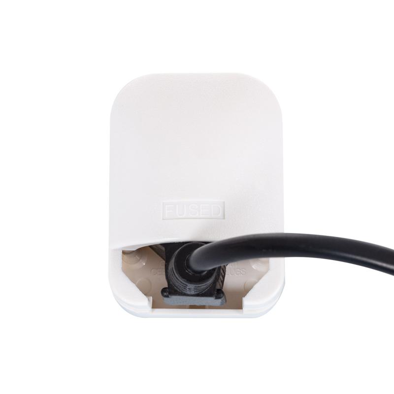 Image of Europe Wide Head Plug Low cord to UK Plug Adaptor